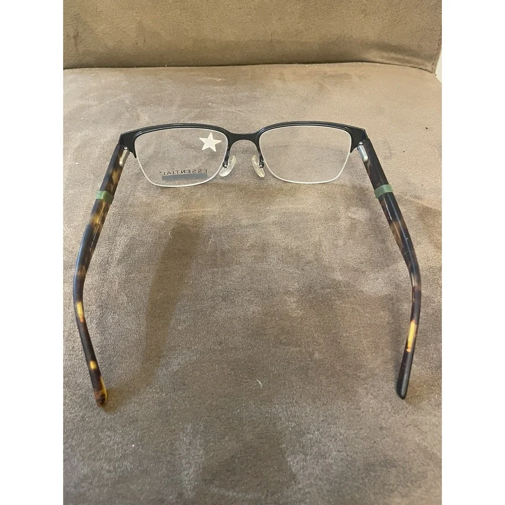 NEW Essential Eyewear EN1154 Full Rim Tortoise Eyeglasses Frame Only 52 18 140mm